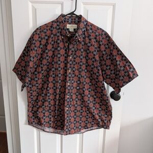 Natural Issue Men's Geometric Patterned Casual Shirt XL